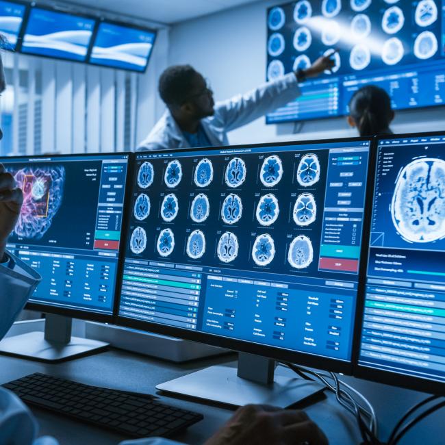 scientist research brain health